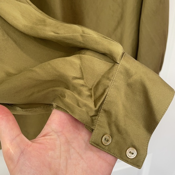 Vintage silk blouse - Picture 6 of 11